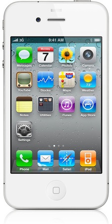 Смартфон APPLE iPhone 4 8GB White - Спасск-Дальний