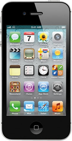 Смартфон APPLE iPhone 4S 16GB Black - Спасск-Дальний