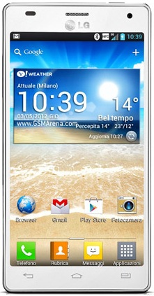 Смартфон LG Optimus 4X HD P880 White - Спасск-Дальний