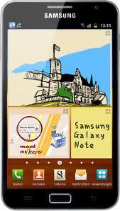 Смартфон Samsung Galaxy Note GT-N7000 Blue - Спасск-Дальний